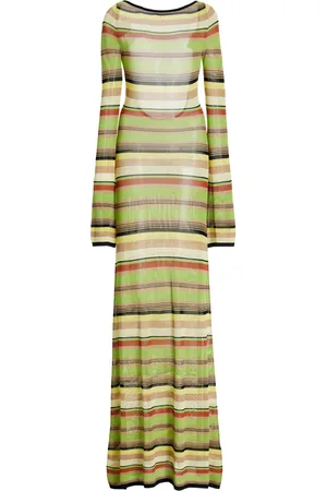 SIR Coastline Open-Back Striped Maxi Dress - - 3 - Moda Operandi