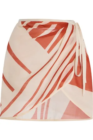 SIR Exclusive Riviera Silk-Wool Mini Sarong - - OS - Moda Operandi