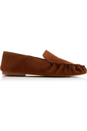 Flattered Bonbon Suede Loafers - - IT 36 - Moda Operandi