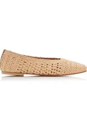 Freda Salvador Jessie Raffia Flats - - US 7 - Moda Operandi