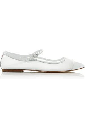 Aeyde Uma Mesh Mary Jane Flats - - IT 36 - Moda Operandi