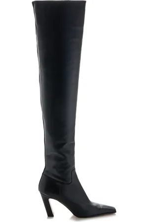 Khaite Marfa Over-The-Knee Leather Boots - - IT 38 - Moda Operandi