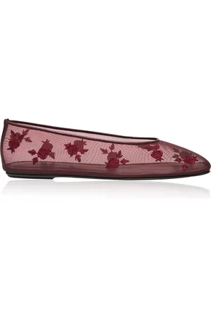 MAGDA BUTRYM Embroidered Ballet Flats - - IT 39.5 - Moda Operandi
