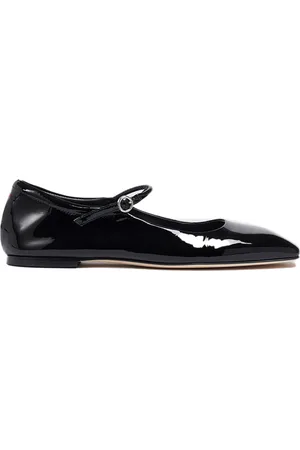 Aeyde Uma Patent Leather Mary Jane Flats - - IT 40.5 - Moda Operandi