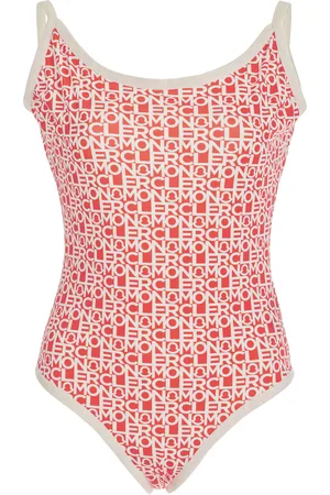 Moncler Logo One-Piece Swimsuit - - XS - Moda Operandi