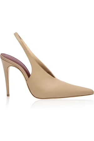 MAGDA BUTRYM Slingback Leather Pumps - - IT 38.5 - Moda Operandi