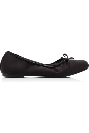 Balenciaga Zipped Distressed Satin Ballet Flat Clutch - - OS - Moda Operandi