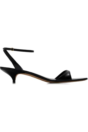 The Row Vika Leather Sandals - - IT 36 - Moda Operandi