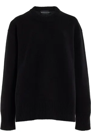 BRANDON MAXWELL The Joanna Classic Knit Cashmere Sweater - - M - Moda Operandi
