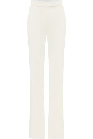 ALEX PERRY Tailored Wool Suiting Bootcut Pants - - UK 12 - Moda Operandi