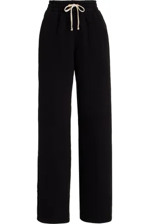 Les Tien Jill Cotton Wide-Leg Sweatpants - - S - Moda Operandi