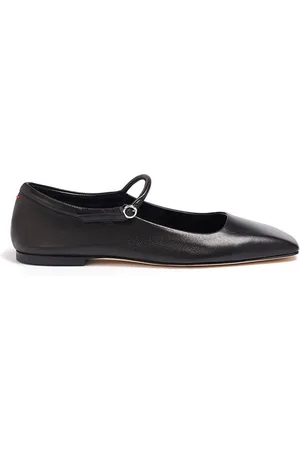 Aeyde Uma Nappa Leather Mary Jane Flats - - IT 35 - Moda Operandi