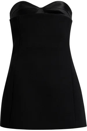 Khaite Ayla Crepe Bustier Top - - US 6 - Moda Operandi
