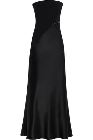 GABRIELA HEARST Chiki Silk Satin Midi Dress - - IT 42 - Moda Operandi