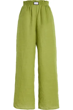 YAITTE Exclusive Janiero Linen Wide-Leg Pants - - XS - Moda Operandi