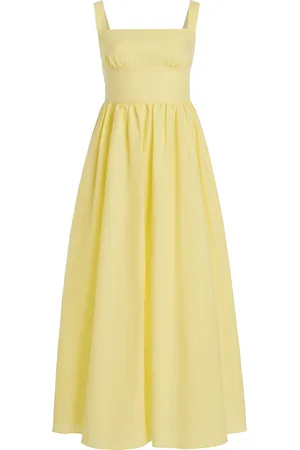 MATTEAU Exclusive Crossback Linen-Cotton Maxi Dress - - 3 - Moda Operandi