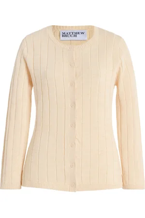 Matthew Bruch Ribbed Knit Cardigan - - L - Moda Operandi