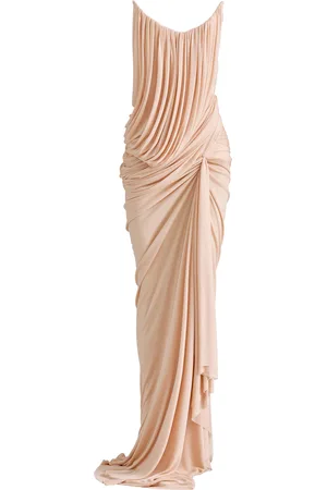 MATICEVSKI Cassini Draped Chiffon Gown - - AU 6 - Moda Operandi