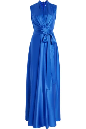 E.stott Sadie Silk-Satin Maxi Dress - - UK 10 - Moda Operandi