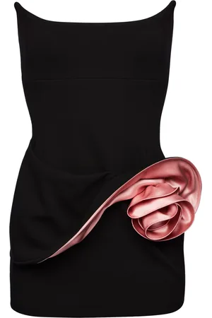 MAGDA BUTRYM Rosette-Detailed Mini Dress - - FR 36 - Moda Operandi