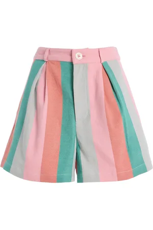 Marrakshi Life Exclusive Riviera Striped Cotton Shorts - - M - Moda Operandi