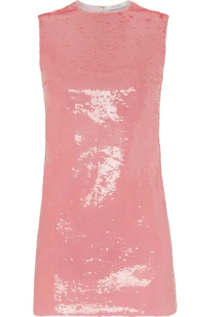 J.W.Anderson Mini Cotton-Blend Shift Dress - - UK 12 - Moda Operandi