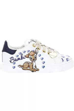 MONNALISA Bambi leather sneakers