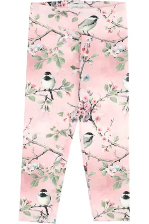 MONNALISA Girls Leggings - Leggings peach blossom