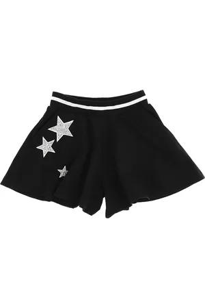 MONNALISA Fleece shorts with star print