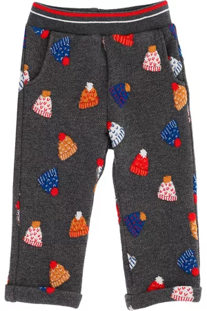 MONNALISA Boys Sweatpants - Jacquard trousers