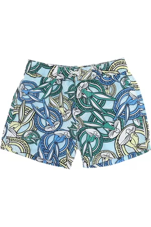 MONNALISA Bugs Bunny print technical swimsuit