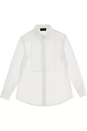 MONNALISA Poplin shirt with plastron