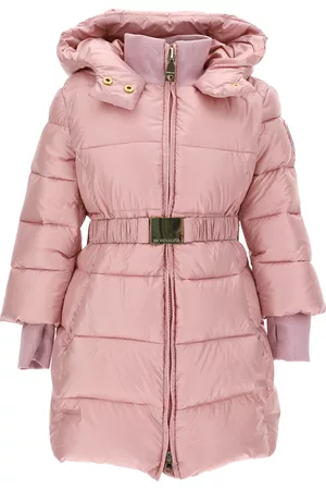 MONNALISA Technical down jacket with bow