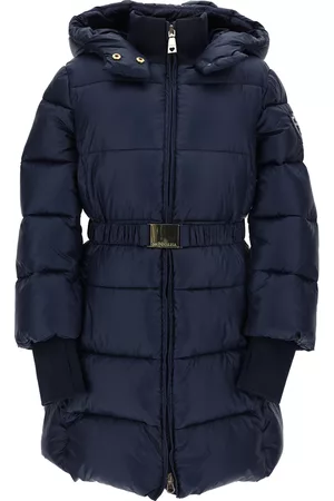 MONNALISA Technical down jacket with bow