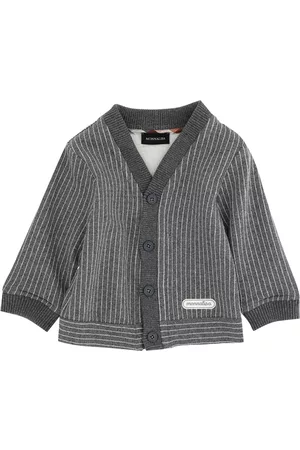 MONNALISA Pinstripe cardigan