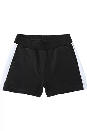 MONNALISA Girls Sports Shorts - Lurex fleece shorts