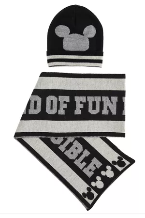 MONNALISA Boys Beanies - Wool blend Mickey Mouse set