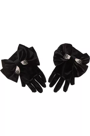 MONNALISA Maxi bow velvet gloves