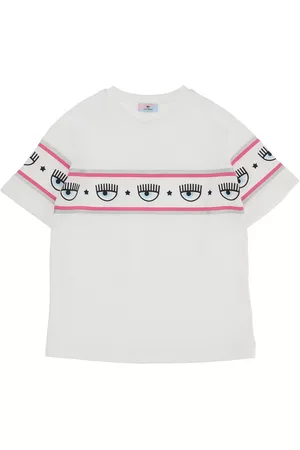 Chiara Ferragni Maxi logomania jersey T-shirt