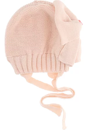 MONNALISA Wool hat with bow