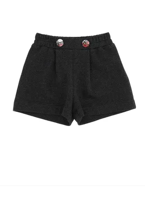 MONNALISA Girls Sports Shorts - Milano stitch shorts