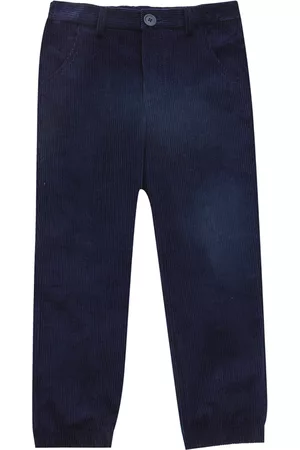 MONNALISA Stretch velvet joggers