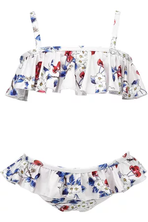 MONNALISA Two-piece swimsuit with flounces