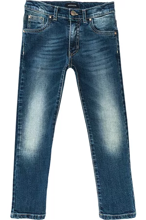 MONNALISA Boys Jeans - Five-pocket denim jeans