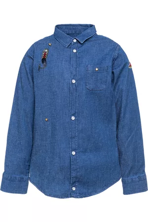 MONNALISA Light denim shirt