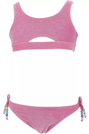 MONNALISA Lurex bikini with bra