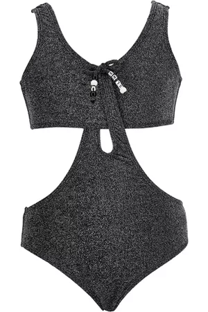 MONNALISA Trikini-style swimsuit with charm