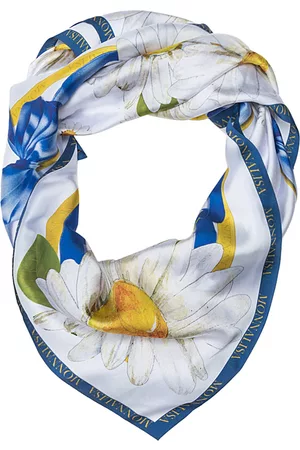 MONNALISA Girls Scarves - Satin foulard with daisies