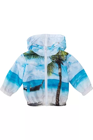 MONNALISA Boys Rainwear - Hawaiian windbreaker
