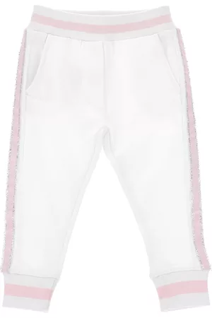MONNALISA Girls Pants - Sweatpants with lamé
